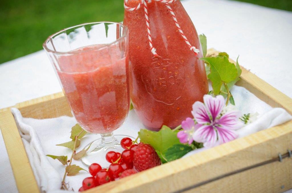 Beeren-Smoothies bringen Power…