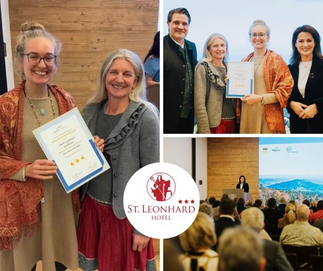 Gestern durften Elke und Lena Sommer zur Zertifikatsübergabe nach München ins bayerische Staatsministerium für Tourismus fahren. 😀✨

Das Hotel Sankt Leonhard bekam von Staatsministerin Michaela Kaniber die Klassifizierung von ⭐️⭐️⭐️ 3-Sternen zum wiederholten Male überreicht. 

Dazu gratulieren wir recht herzlich! 🥂💛✨⭐️

.
.
.
.
.
.
.
.

#hotel #hotelsanktleonhard #sterneklassifizierung #3sterne #sterne #badbirnbach #münchen